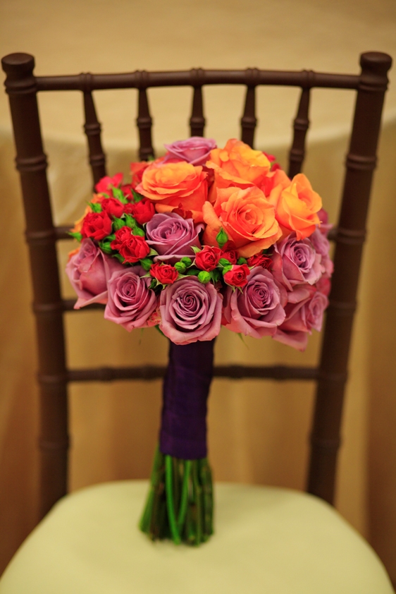 The Finesse Yellow RosesMilva Orange and Pink bicolored Roses and 