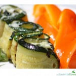 vegetarian zucchini rolls